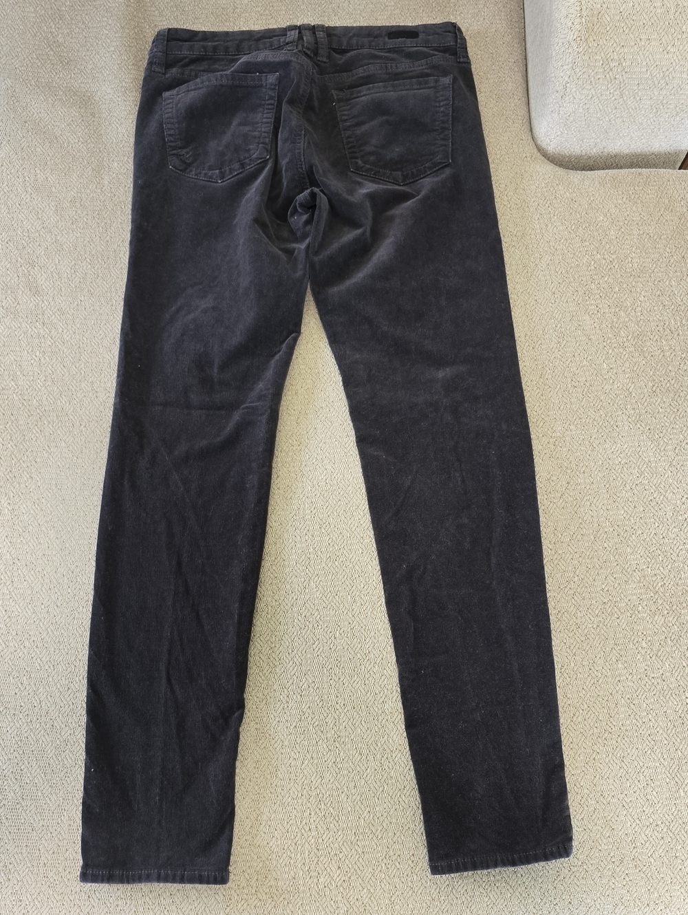 Kut From The Kloth Dark Gray Diana Skinny Corduroy Pants - Size 8 - Picture 3 of 11